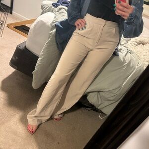 Love tree size S cream trousers
